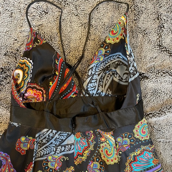 Bohemian Style Silk Dress - P/XS - Picture 3 of 7